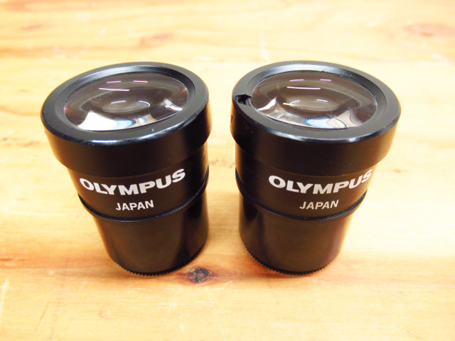 オリンパスの顕微鏡接眼レンズを買取致しました。